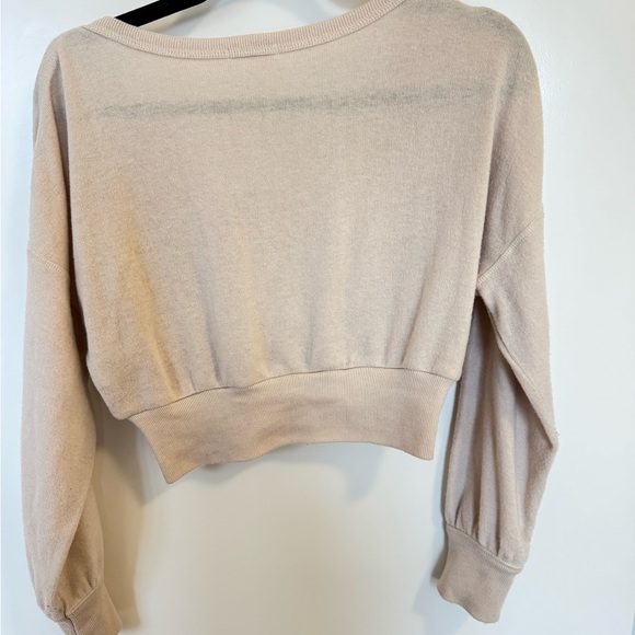 Ardene Beige Cropped Cardigan - Picture 2 of 3